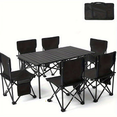 Portable Outdoor Table and Chair Set for Camping Picnic