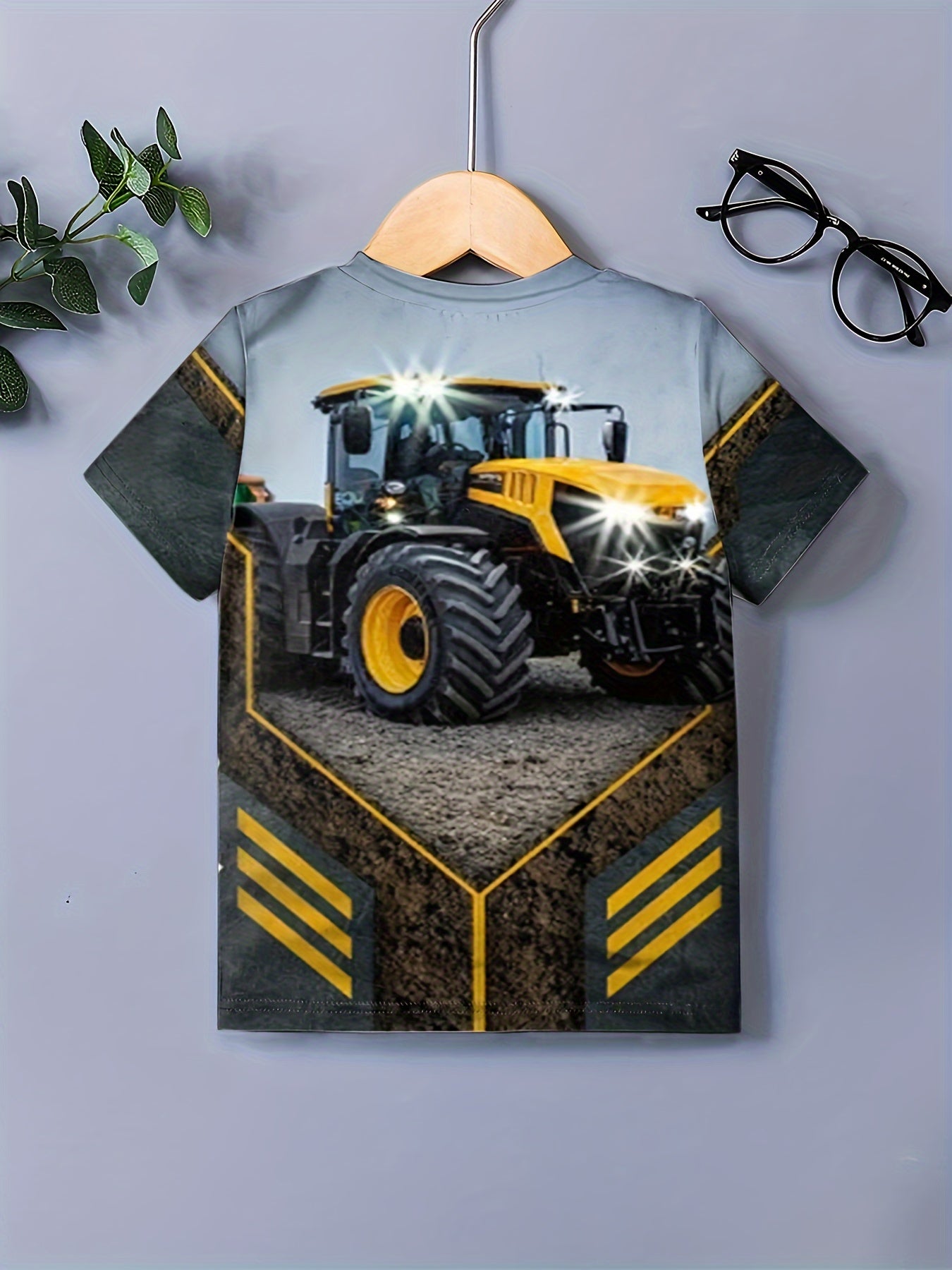 3D Print Truck T shirt For Boys - Summer Outdoor Fun