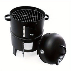 Portable BBQ Smoke Fumigated Burner Outdoor Firewood Stove Grill