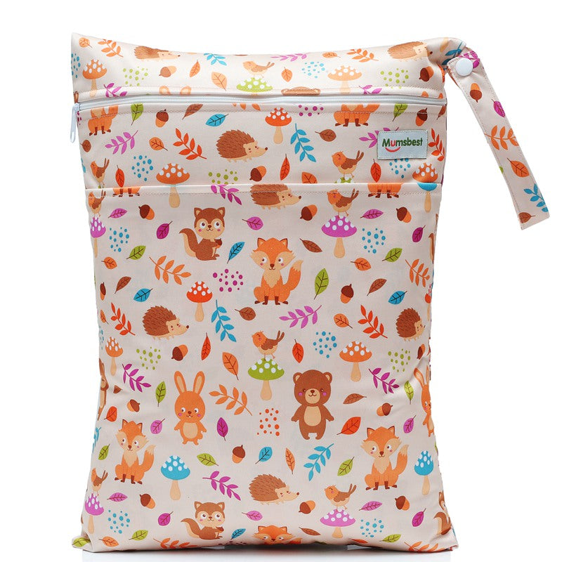 Washable Reusable Diaper Nappies Bags Waterproof Cloth Swim Sport Carry Bag