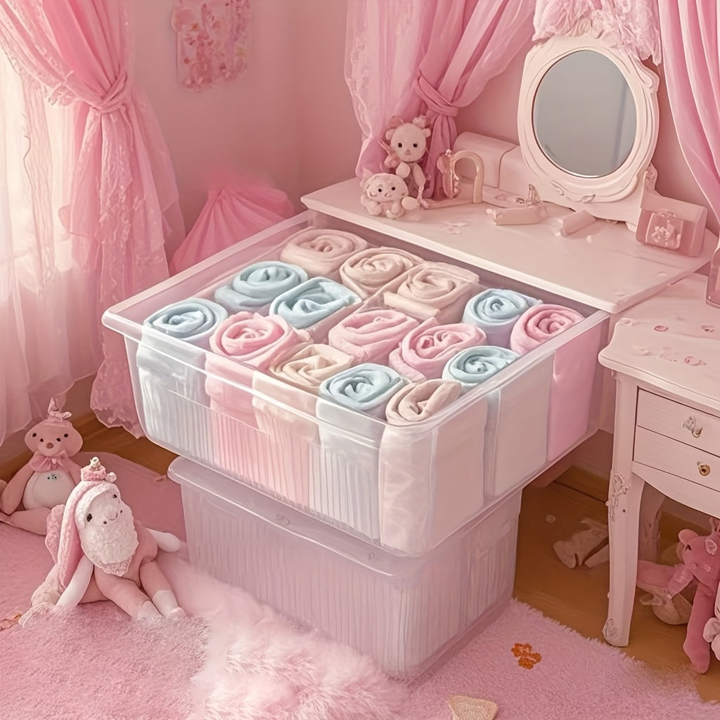 Wall Mounted 15 Compartment Storage Box for Infants & Toddlers