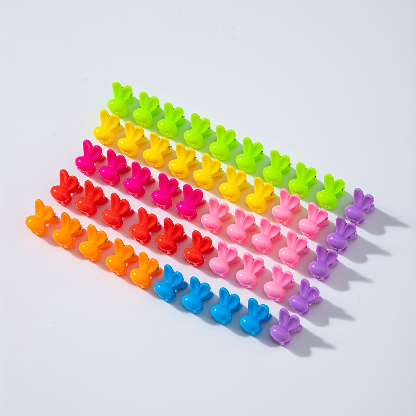 50PCS Butterfly Hair Clips Mini Hair Claw Hair Accessories Girls Women