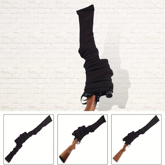 6 Pack 54" Elastic Tactical Storage Bag Knitted Sleeve Dustproof Sock Case