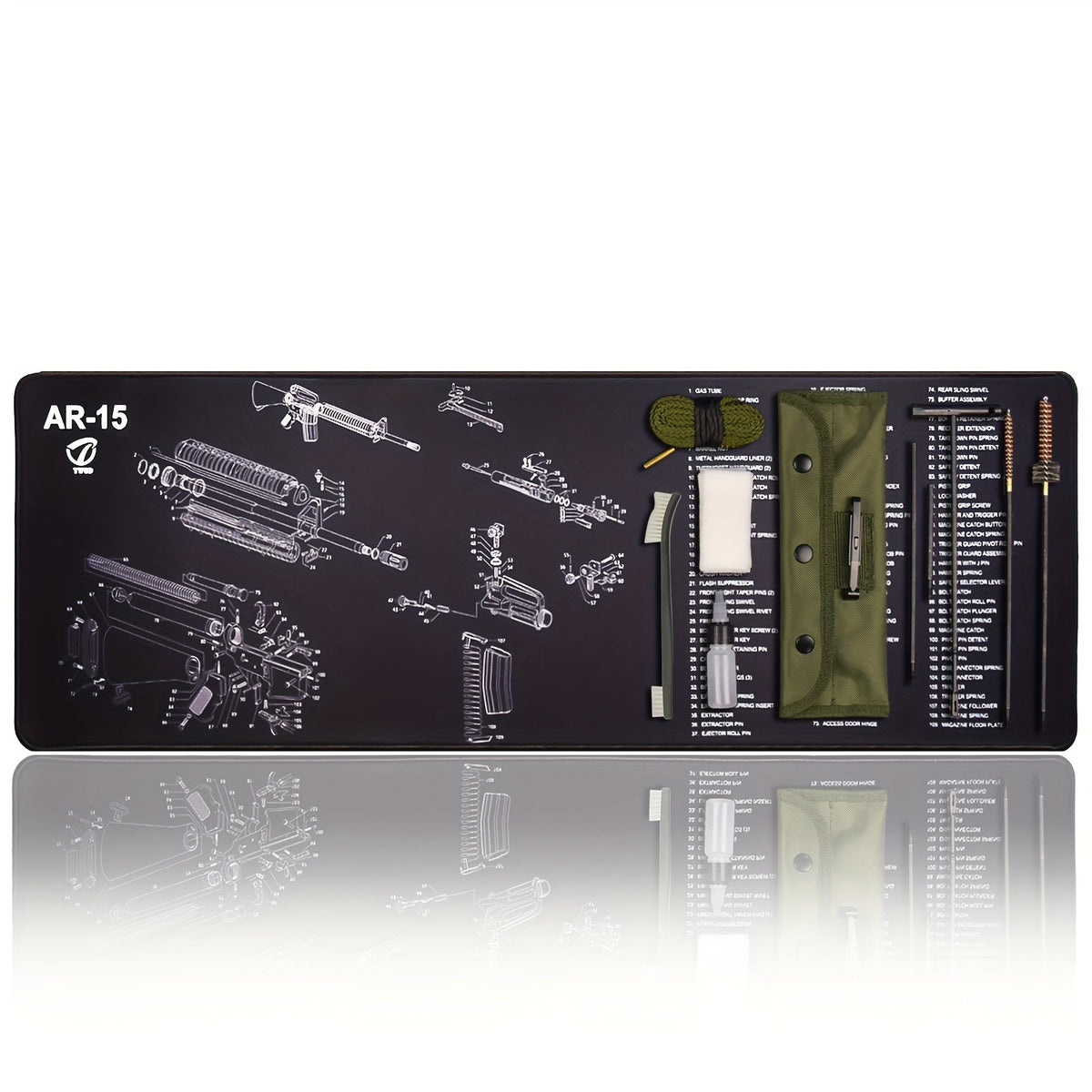 Gun Cleaning Pad Absorbent Waterproof Durable Protects Surfaces