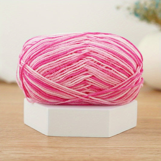 Gradient Milk Cotton Yarn for DIY Sweater Crafts