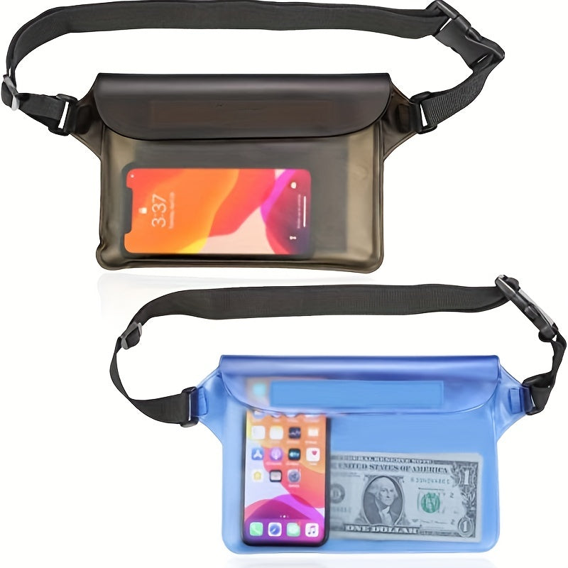 Waterproof Waist Pouch for Water Activities Safe Dry S