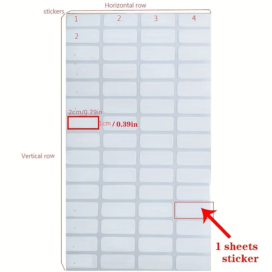 300 1000pcs Diamond Painting Tool Accessories Square Label Stickers