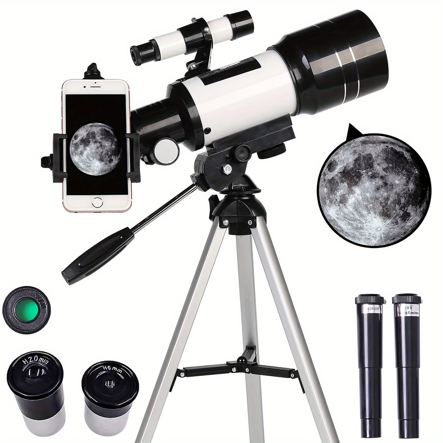 High Def Deep Space Telescope F30070M with Tripod