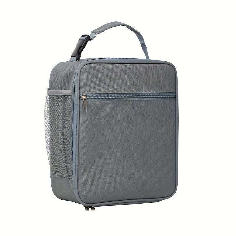 Large Capacity Insulated Lunch Bag Waterproof Durable Oxford Cloth