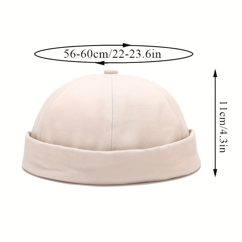 Vintage Hip hop Hat Unisex Melon Skin Street Cap for Spring Summer
