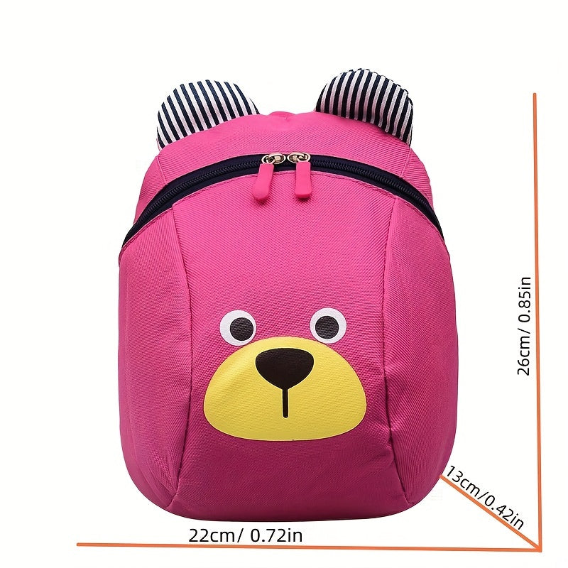 Canvas Bear Backpack for Kids Age 1-3