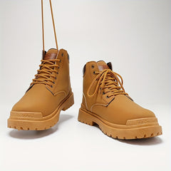 Men's High Top Lace Up Boots Casual Outdoor Shoes