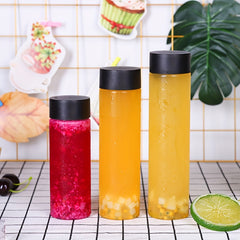 Portable Thin Plastic Juice Bottle for Bubble Tea - Small Business