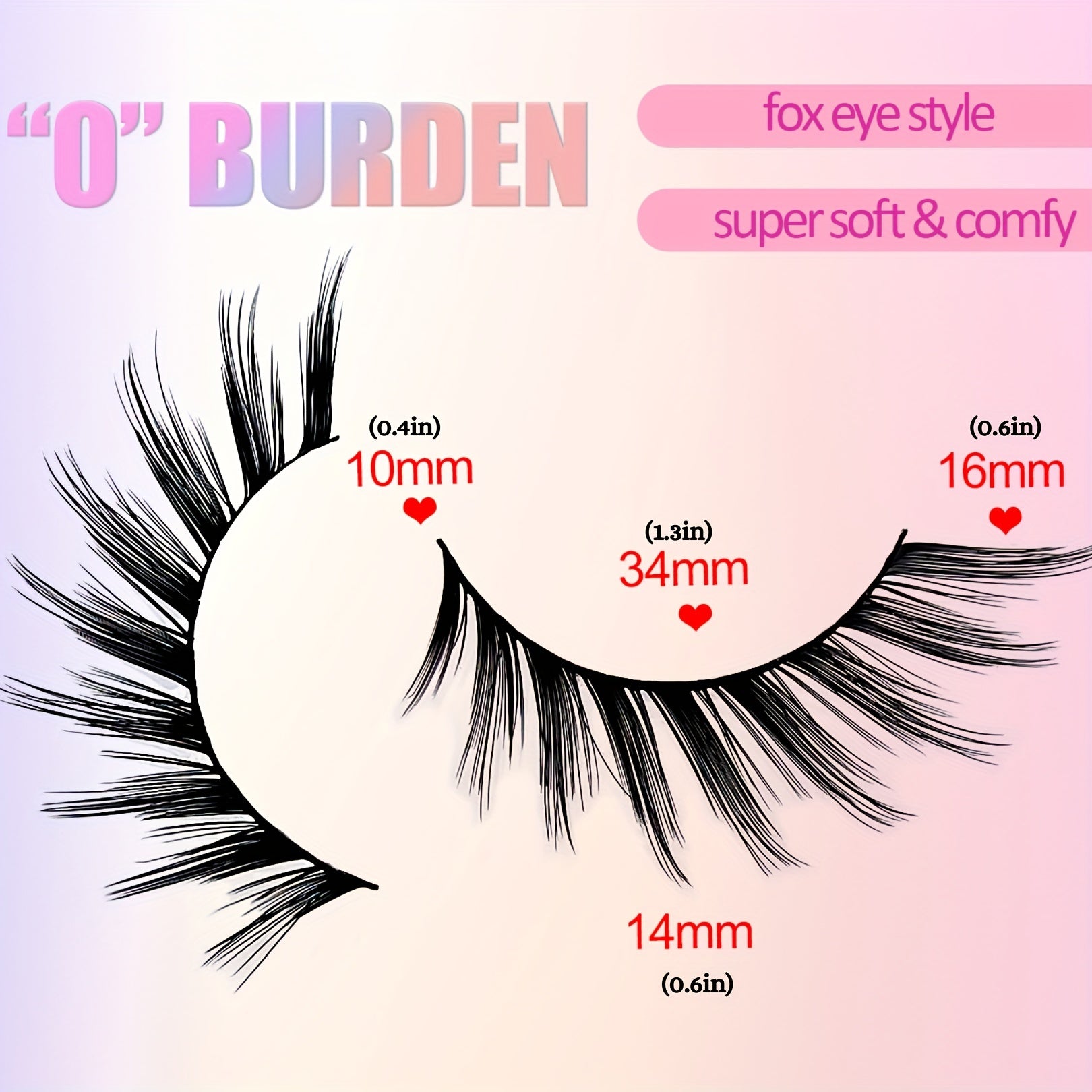 5 Pairs Cat Eye Sexy Curling Faux Mink False Eyelashes