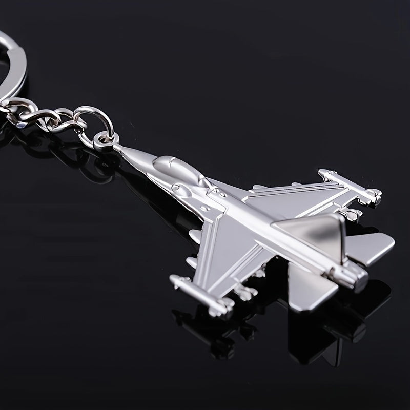 Airplane Keychain Fighter Key Chain Pendant Ornament