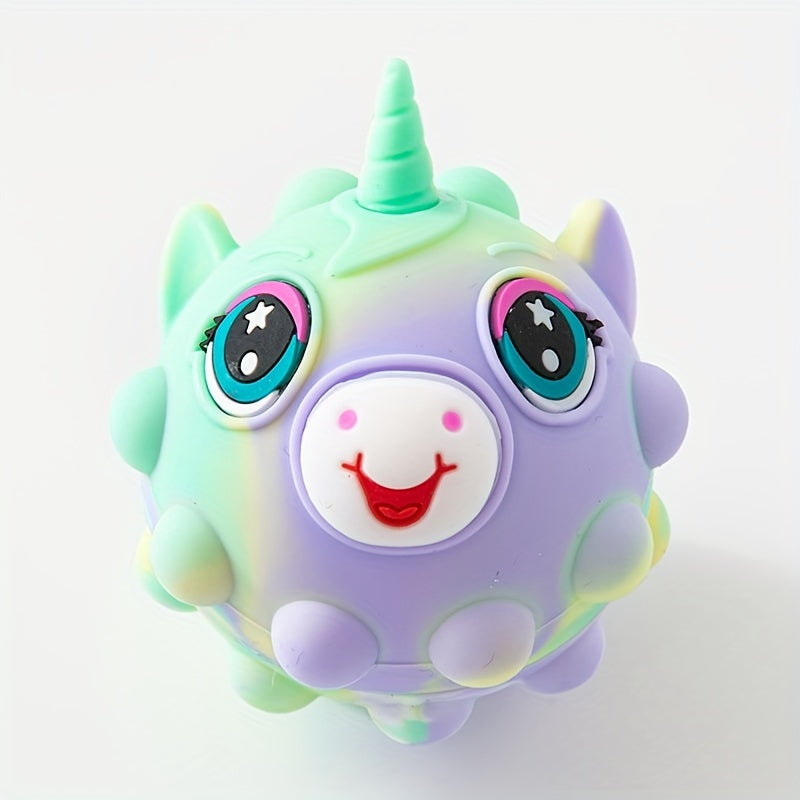 Unicorn Decompression Ball Puzzle Silicone Grip Ball Toy