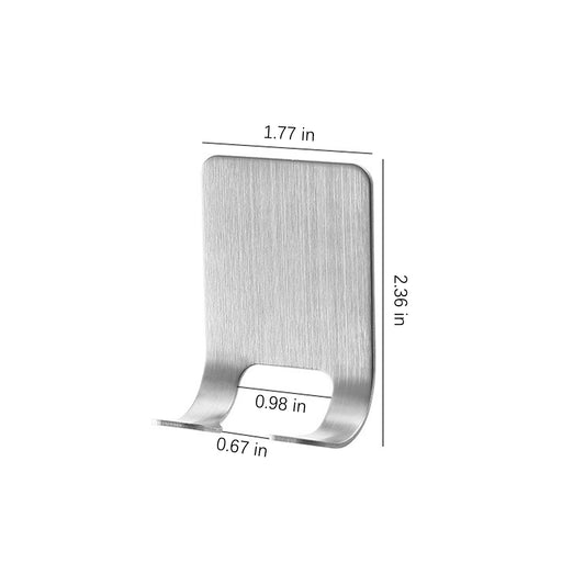 3pc Silver Razor Holder Storage Rack Stand Multifunctional Hanger