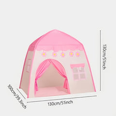 Kids Indoor Play House Field Grid Baby Room Tent Oxford Cloth Toy House