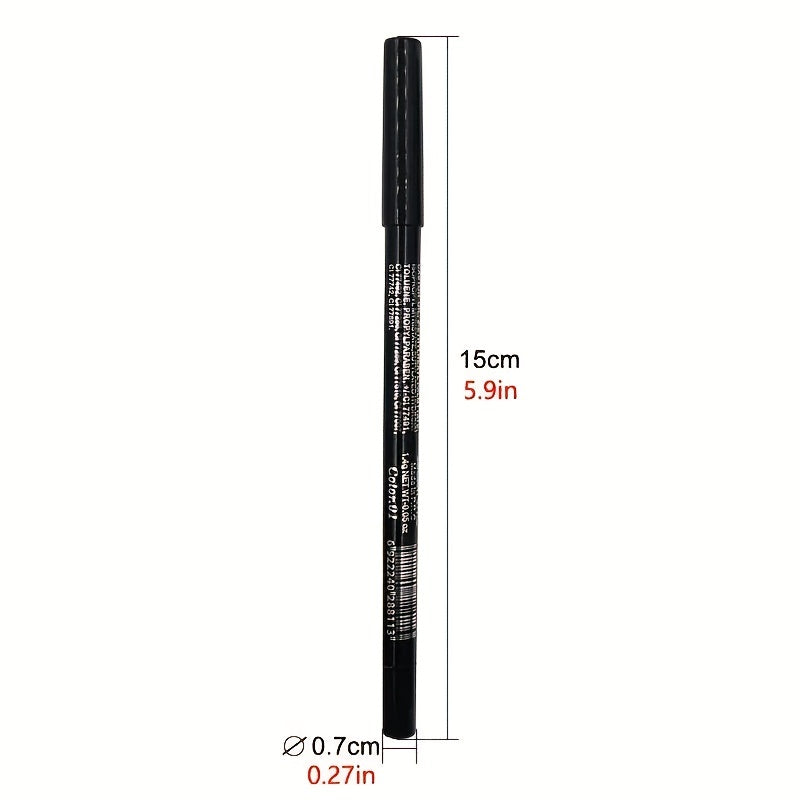 Colorful Eyeliner Pen Pearly Eyeshadow Pencil Glue Green Smudge Proof