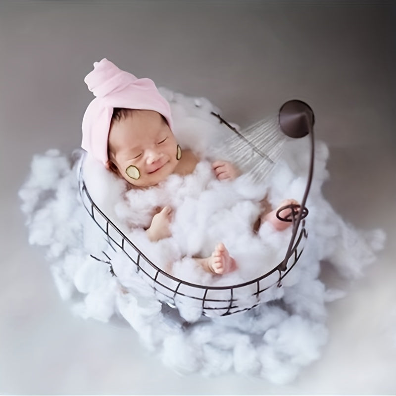 Adorable Newborn Photography Prop Basket for Unique Baby Photos