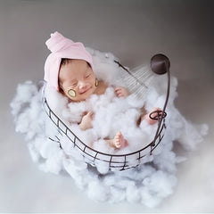 Adorable Newborn Photography Prop Basket for Unique Baby Photos
