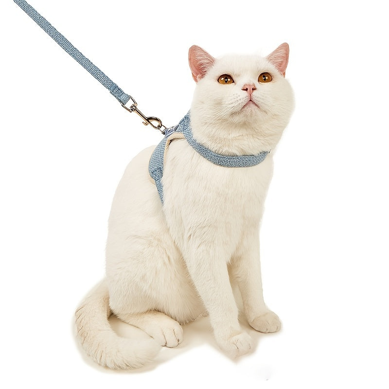 Soft Harness and Leash for Small Animals