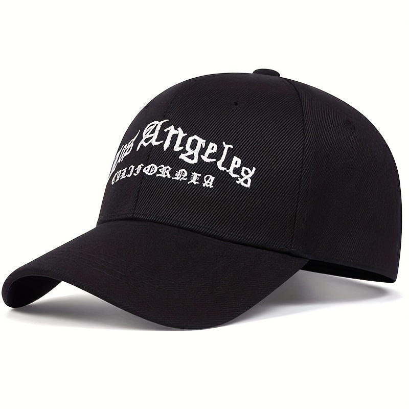 Gothic LA Baseball Cap Embroidery Dad Hat Adjustable Sun Hat