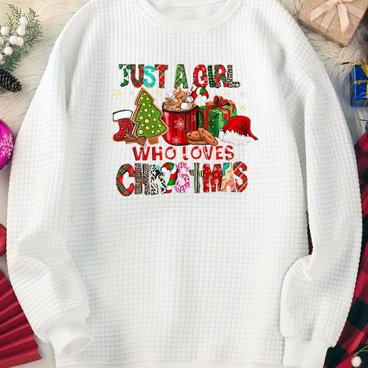  Cookie Print Christmas Lounge Top
