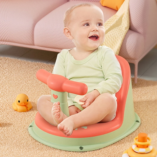 Newborn Baby Bath Chair Non Slip Tub Stool for Sitting & Lying
