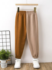 Boys Patchwork Sweatpants