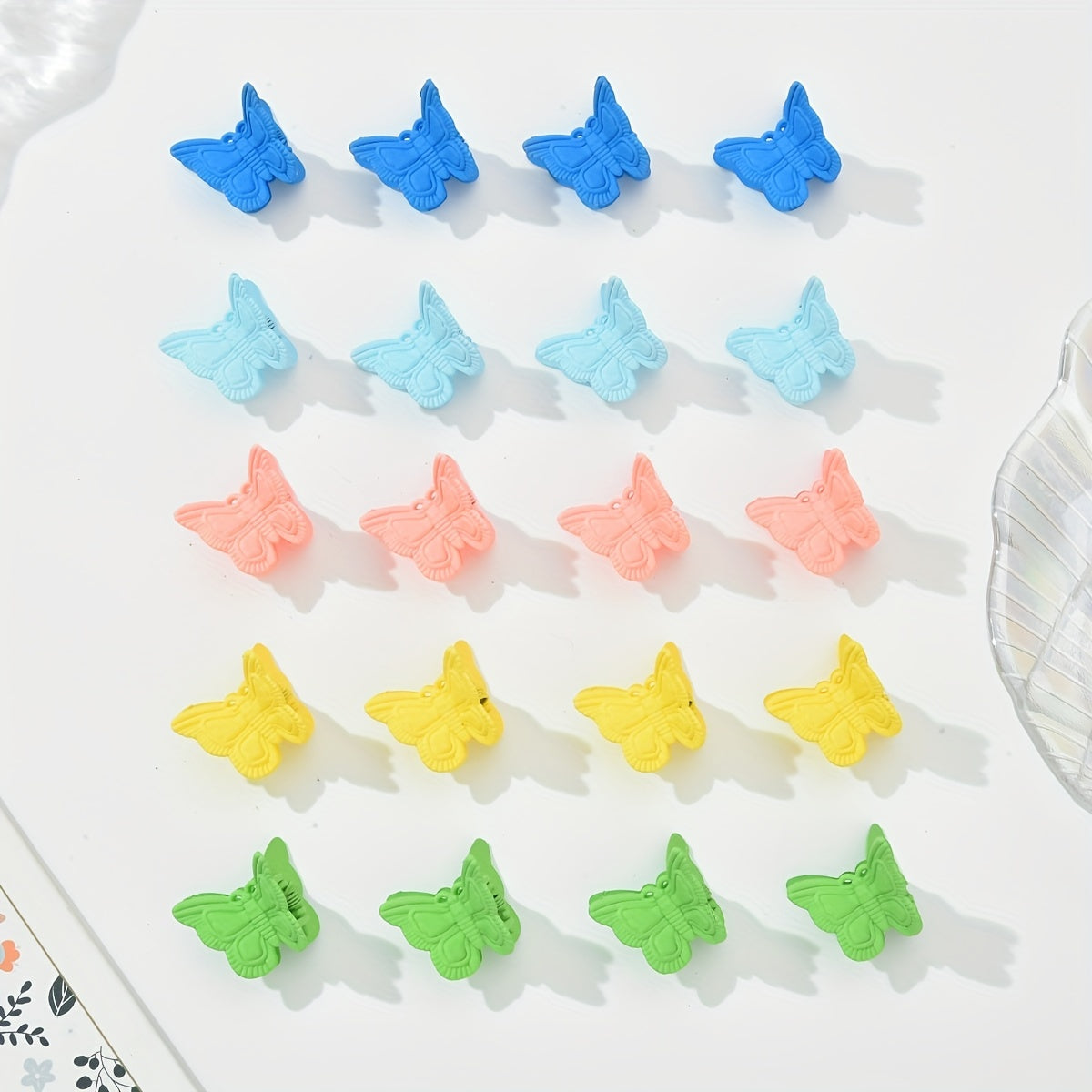20pcs Butterfly Mini Hair Claw Hair Clip Hair Accessories For Women Girls