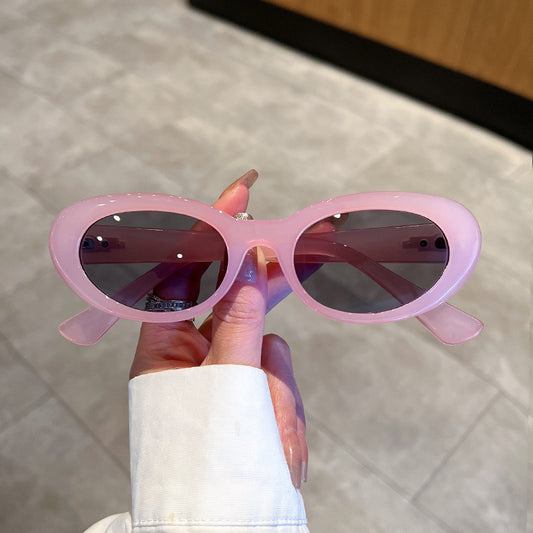 Boho Classic Oval Sunglasses Sunscreen Glasses Unisex Shades