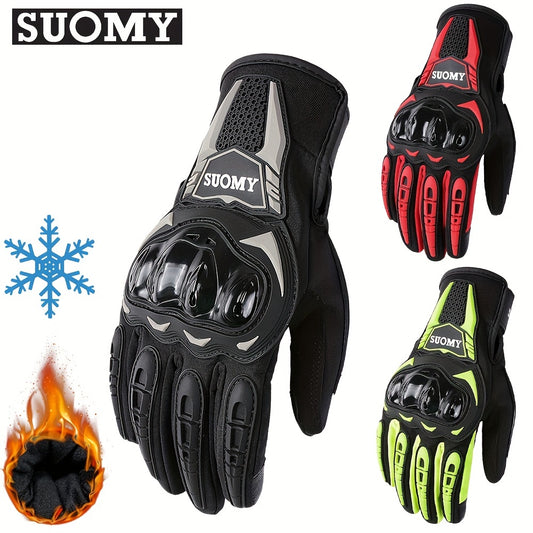 Snowmobile Skiing Touch Screen Motorcycle Gloves for Men & Women
