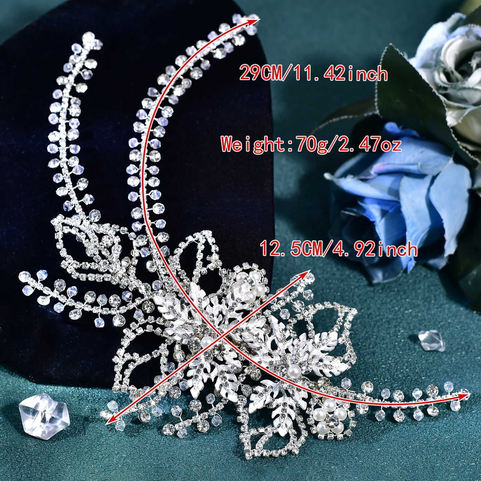 Bridal Hair Clip for Wedding Veil HP254