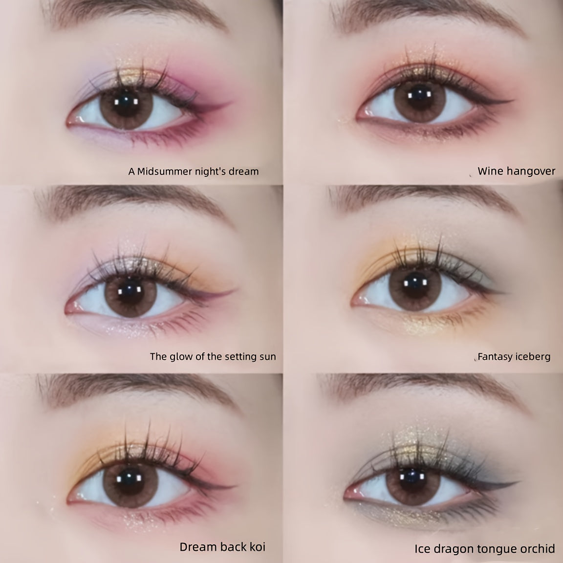 40 Shades Pearly Glitter Eyeshadow Palette for Daily Use