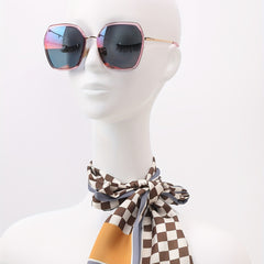 Lattice Vintage Small Tie Shirt Hair Ribbon Bag