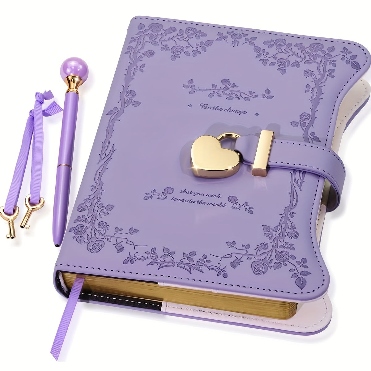 Girls Diaries Locks and Keys Notebook