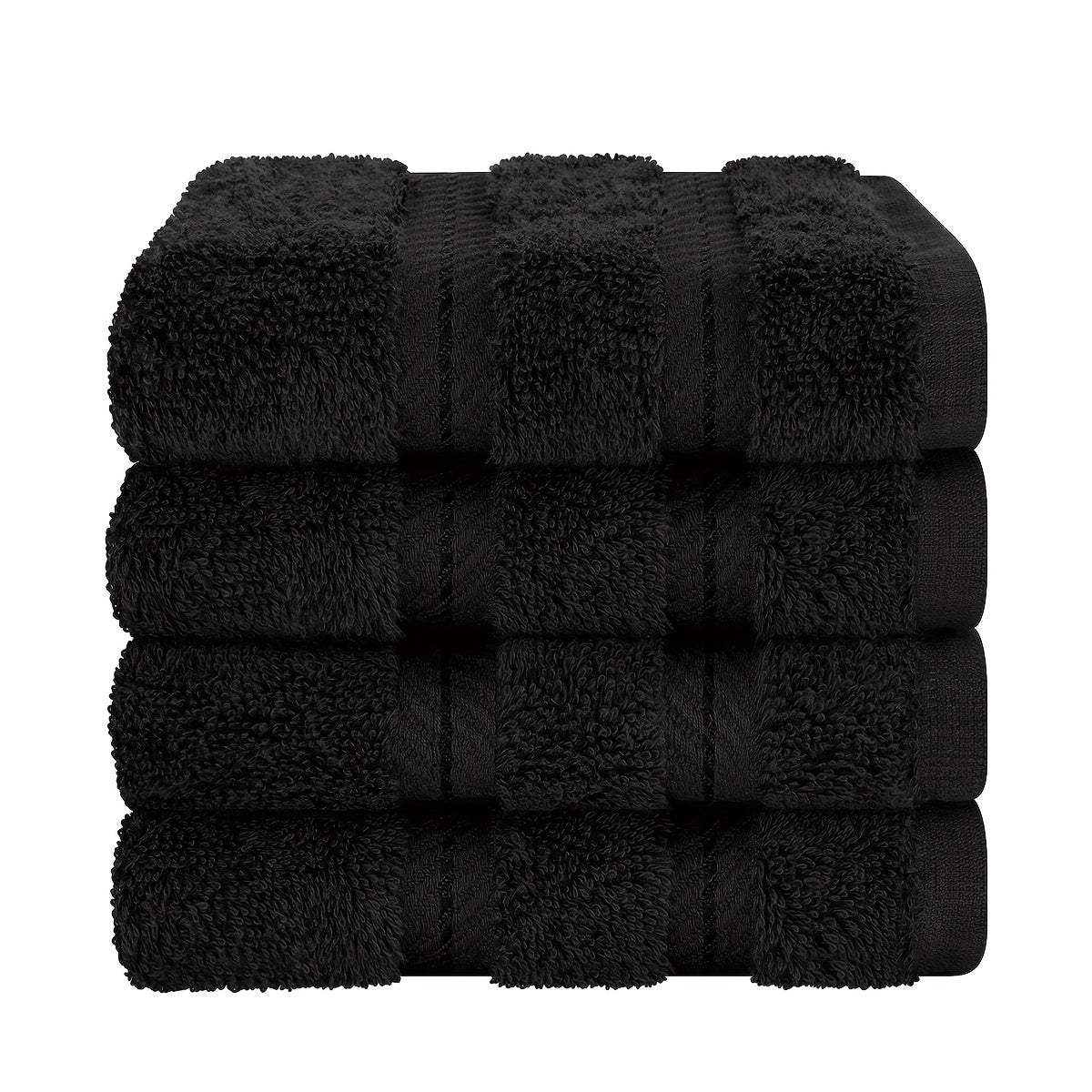 4pcs Cotton Washcloths Household Cleaning Rags Soft Absorbent Towel