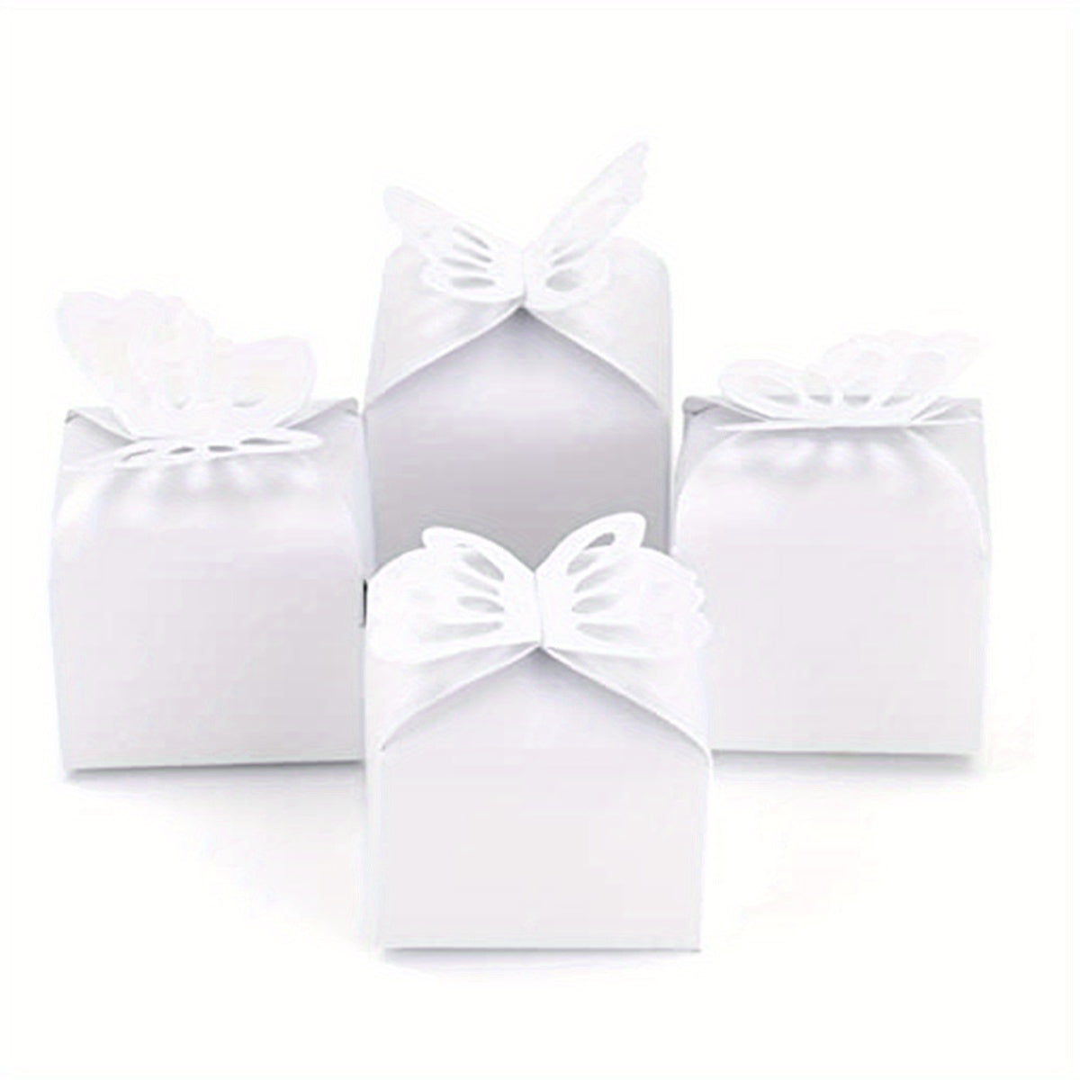 10pcs Hollow Butterfly Candy Box Party Wedding Birthday Decoration Box