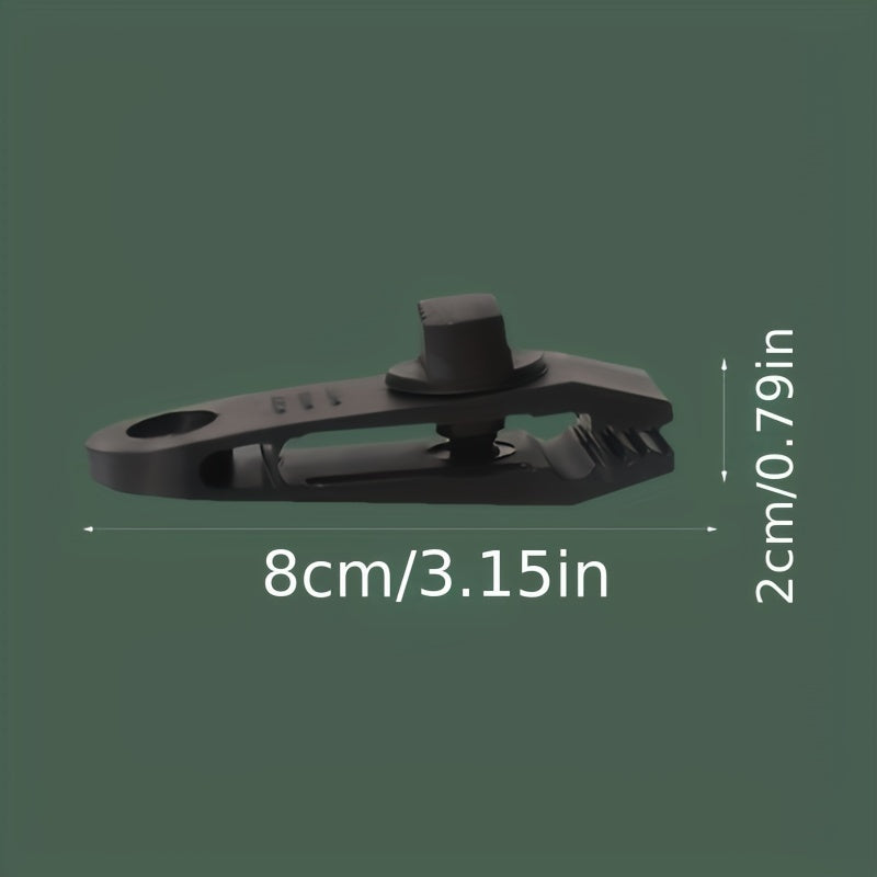 10pcs Outdoor Tent Clips Canopy Tent Hook Windproof Fixed Buckle