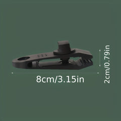10pcs Outdoor Tent Clips Canopy Tent Hook Windproof Fixed Buckle