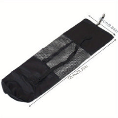 4pcs Adjustable Yoga Mat Drawstring Bag with Mesh Pocket