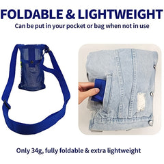 Mesh Water Bottle Holder with Shoulder Strap