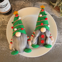 Christmas Tree and Dwarf Plush Doll Set