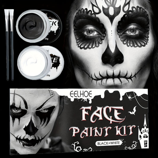 Halloween Makeup Face Body Paint Kit