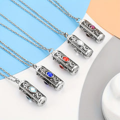 Pet Memorial Necklace for Ashes Cremation Jewelry Keepsake