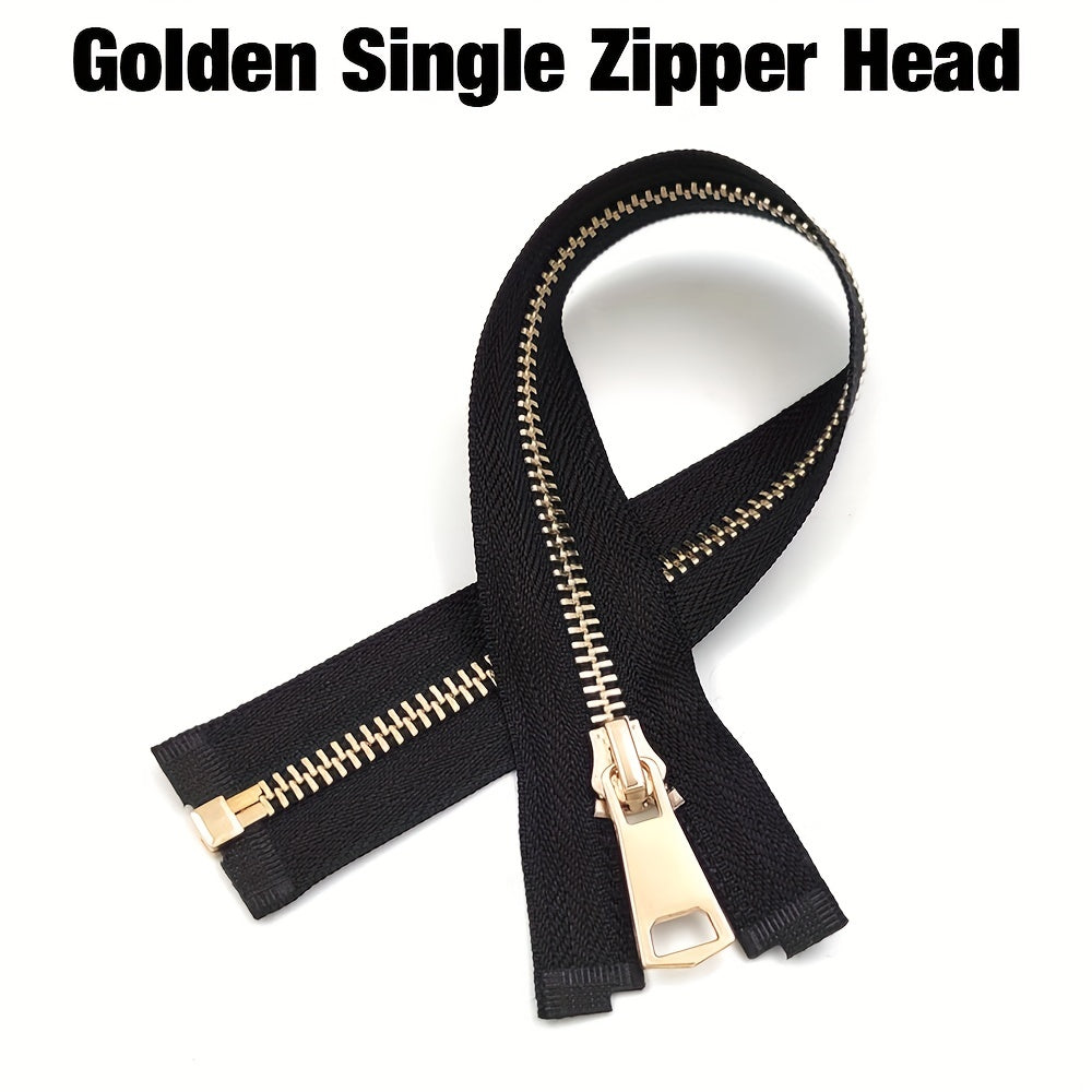 10-70 5 High Open End Copper Metal Zipper 2 Ways Zip DIY Handcraft