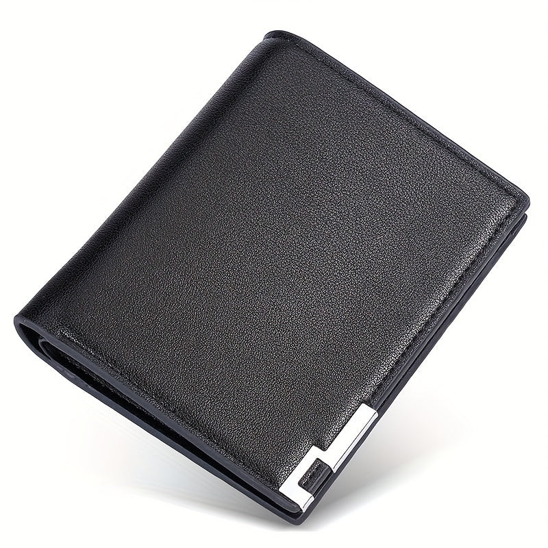 Men's Wallet Large Capacity Money Clip Card Holder