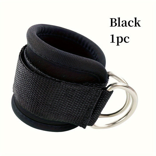 Adjustable Dumbbell Padded Ankle Strap Resistance Band Gym Kickback Cuffs