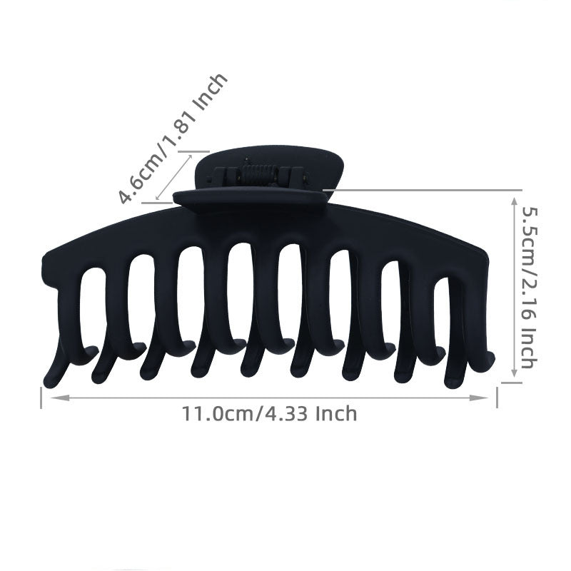 Matte Hair Claw Clips For Thick Hair